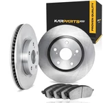 For Kia Amanti 2007-2009 Brake Rotor Set Front Cast Iron Vented 5 Lug. Fixed Price $274.78.