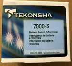 Tekonsha 7000-S 3 Terminal 12-VOLT Continuous Duty Battery Switch. Fixed Price $29.99.