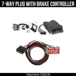 Tekonsha 7-WAY Trailer Wiring Kit + Brake Control 09-14 Ford Econoline Van. Fixed Price $206.99.