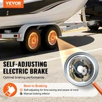 Electric Trailer Brake Assembly 10"X2-1/4" Self Adjusting For 3500 Lbs Axle Pc. Fixed Price $165.99.