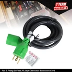 10 Feet Prong Amp Generator Extension Cord Nema L5-30P/L5-30R 125V. Fixed Price $22.02.