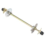 Go Kart Rear Live Axle Assembly Kit With Sprocket, Hub, And Brake Disc. Fixed Price $81.16.