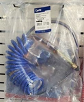 Grote 11040B Is 15-FOOT, Blue Nylon Coiled Air Hose, Tractor-trailer Brake. Fixed Price $65.00.