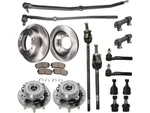 For Dodge Ram 1500 Brake Pad Rotor Axle Wheel Hub Kit Detroit 12114HB. Fixed Price $993.82.