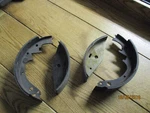 Redline Trailer Brake Shoe Set 10". Fixed Price $100.00.