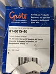 Grote 81-0015-40 Air Coiled Set Hoses Leads 12" & 40" Blue Red. Fixed Price $74.50.