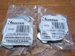 (2) Keeper 89314 1-1/2" D-ring With Bracket New Sealed Packaging. Fixed Price $12.75.