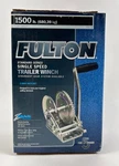 Fulton Lb Single Speed Trailer Winch W/ 20 Ft Strap T1500-0101. Fixed Price $47.50.