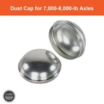Curt 2023134660 Dust Cap 7,000-8,000-LB. Axles (2-PACK). Fixed Price $25.75.