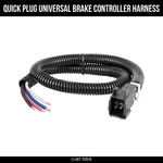 Curt Quick Plug Universal Electric Trailer Brake Controller Wiring Harness 51515. Fixed Price $31.99.