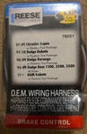 Reese Towpower 78051 Brake Control Wiring Harness Chrysler & Dodge New. Fixed Price $9.00.