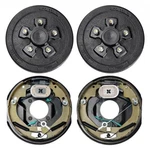 New Vevor Trailer Hub Drum Kits On 4.5" B.c. With 10" X 2-1/4" Electric Brakes. Fixed Price $211.32.