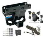 Reese Trailer Tow Hitch For 06-10 Jeep Commander Package Wiring 2" Ball Lock. Fixed Price $329.99.