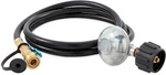 Camco Low Pressure Gas Regulator With 6 Ft. Propane Hose And Quick Connect Valve. Fixed Price $39.00.