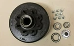Trailer Hub Brake Drum 8K Axle 12-1/4"X3-3/8" 5/8 Stud Oil/grease 8000# Lippert. Fixed Price $238.13.