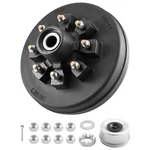 Uimoso 8 On 6.5" Electric Trailer Brake Drum 12" For 7000 Lbs Axles. Fixed Price $70.99.
