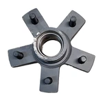 Idler Hub, 3500#, 5.5, White, Dexter, 1/2" Stud, Cupped & Studded, Star. Fixed Price $103.31.