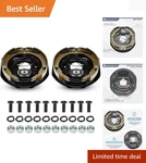 Durable Electric Brake Assembly Set 12" X - Upgrade Your Trailer's Braking. Fixed Price $152.99.