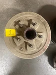 8-247 Dexter 10" 2" Brake Drum Hub Only 4.5" Bolt Pattern For 3500LB Axles. Fixed Price $60.00.