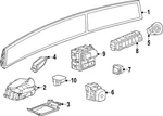 Genuine Gm Trailer Brake Control Switch 86515223. Fixed Price $59.88.