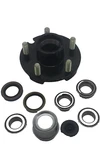 Idler Hub, 6000#, 5.5, Dexter, 1/2" Stud, Cupped & Studded, 15123+25580. Fixed Price $105.99.