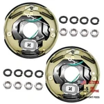 Pair 10" X 2-1/4" Self Adjusting Electric Trailer Brake Assembly For 2300. Fixed Price $140.05.
