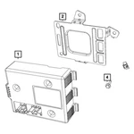 Mopar 68277136AF Trailer Tow Module. Fixed Price $172.33.