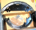 Dexter Brake Shoe & Lining Kit Left Hand 12 2" Part #K71-427-00. Fixed Price $148.00.