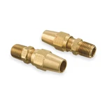 Weatherhead 1368X4X4 Strt, Brass, Comp. 1/4 In, Mnptf. Fixed Price $9.15.