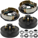 (4) Trailer 5X5 Hub Drum Kits 10"X2-1/4" Electric Brakes For 3500 Lbs Axle Nj A9. Fixed Price $173.41.