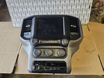 2019-2022 Ram 1500-3500 Stereo, Bezel, Climate Control Assembly. Fixed Price $1200.00.