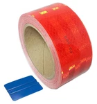 3M 2" X 30' 983-72 Series Red Reflective Tape 67816 + PA1 Hand Applicator. Fixed Price $36.99.