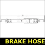 Brake Hose Front Ford Granada 2.3 2.8 77- 81 Petrol Gnu Apec. Fixed Price $26.25.
