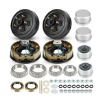 Trailer Axle Electric Brake Kit, Pair Of 5-HOLE, 4.5" Bolt Circle Drum .... Fixed Price $223.71.