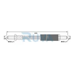 Fits Ford Granada 1977-1985 Ruva Front Brake Hose 6061184. Fixed Price $31.65.