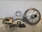 Deemaxx 7,000 Lbs. Trailer Axle Gold Finish Disc Brake Kit. Fixed Price $99.99.