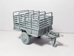 Hobby Link 1/35 Us Military M105A1 Cargo Trailer For M35/M54/M113. Fixed Price $57.27.
