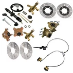 Steering Knuckle Stud Hub Brake Caliper Rotor For Trike 4 Wheelers Karting. Fixed Price $122.66.
