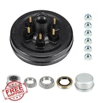 Youxmoto 12" Trailer Brake Drum Kit 6-LUG 5.5" Bc For 5200 Lb Axles Dexter. Fixed Price $113.99.