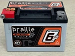 Braille Racing Battery 6.9LBS 5.81"X3.43"X4.18" 12V 10 Hr 527 Cranking Amps. Fixed Price $225.00.