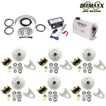 Trailer Electric Over Hydraulic 7,000 Lbs. Integral Disc Brake Kit 3 Axles. Fixed Price $3084.99.