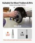 Electric Trailer Brake Assembly, 12 X Inch, Rvs. Fixed Price $287.12.