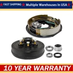 On 5" Trailer Hub Drum Kits And 10"X2 1/4" Left Side Electric Brakes Fits 3.5K. Fixed Price $126.08.