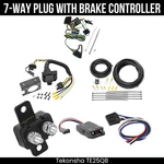 Tekonsha 7-WAY Trailer Wiring Harness + Brake Control For 1997 Jeep Wranger Tj. Fixed Price $287.99.