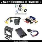 Drawtite 7-WAY Trailer Wiring + Brake Control For 24-25 Mazda CX-90 2025 CX-70. Fixed Price $327.99.