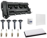 Engine Valve Cover Ignition Coils Tune Up Kit For Jeep Compass 2.4L 2007-2010. Fixed Price $305.00.