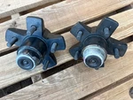 Pair Dexter 3500 Trailer Axle Hubs 4.5" New Take Offs. Fixed Price $58.00.