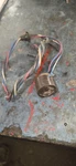 Headlamp Plug Bakelite With Wiring Lucas 3 Pin Austin Morris Ford Mg Classic Car. Fixed Price $9.40.