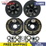 Pair 12"X2" Electric Trailer Brake 8-6.5" Hub Drum Kit Fits For 7000 Lb Axle.. Fixed Price $203.02.