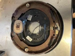 Single Axletek B12E-21 Left Hand Electric Brake Assembly 12" For Dexter. Fixed Price $90.00.